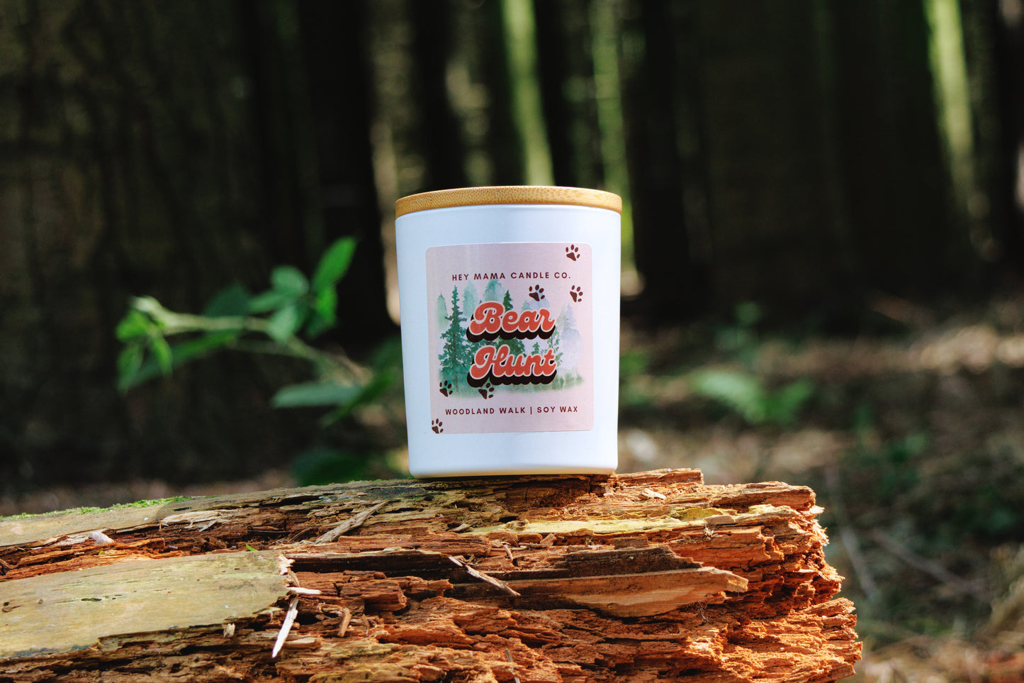 Bear Hunt Candle