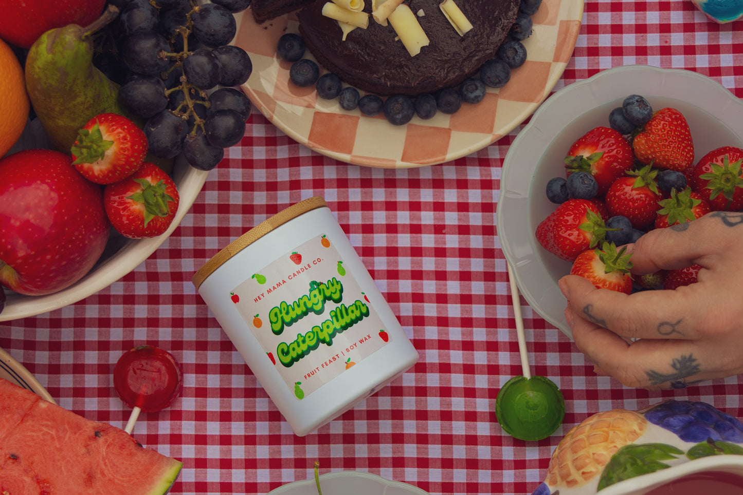 Hungry Caterpillar Candle