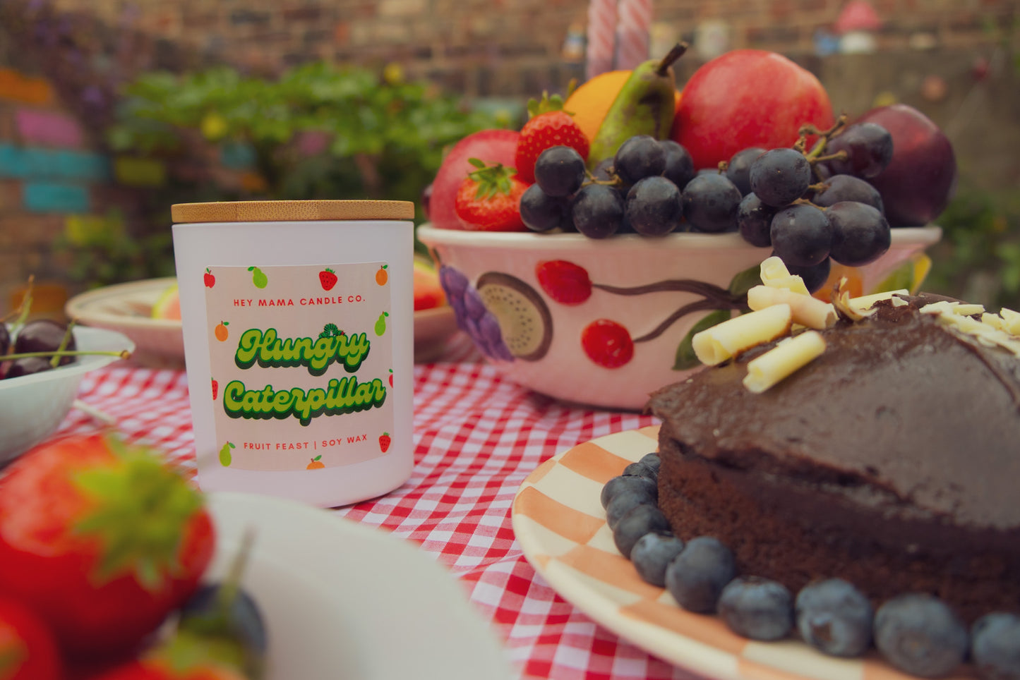 Hungry Caterpillar Candle