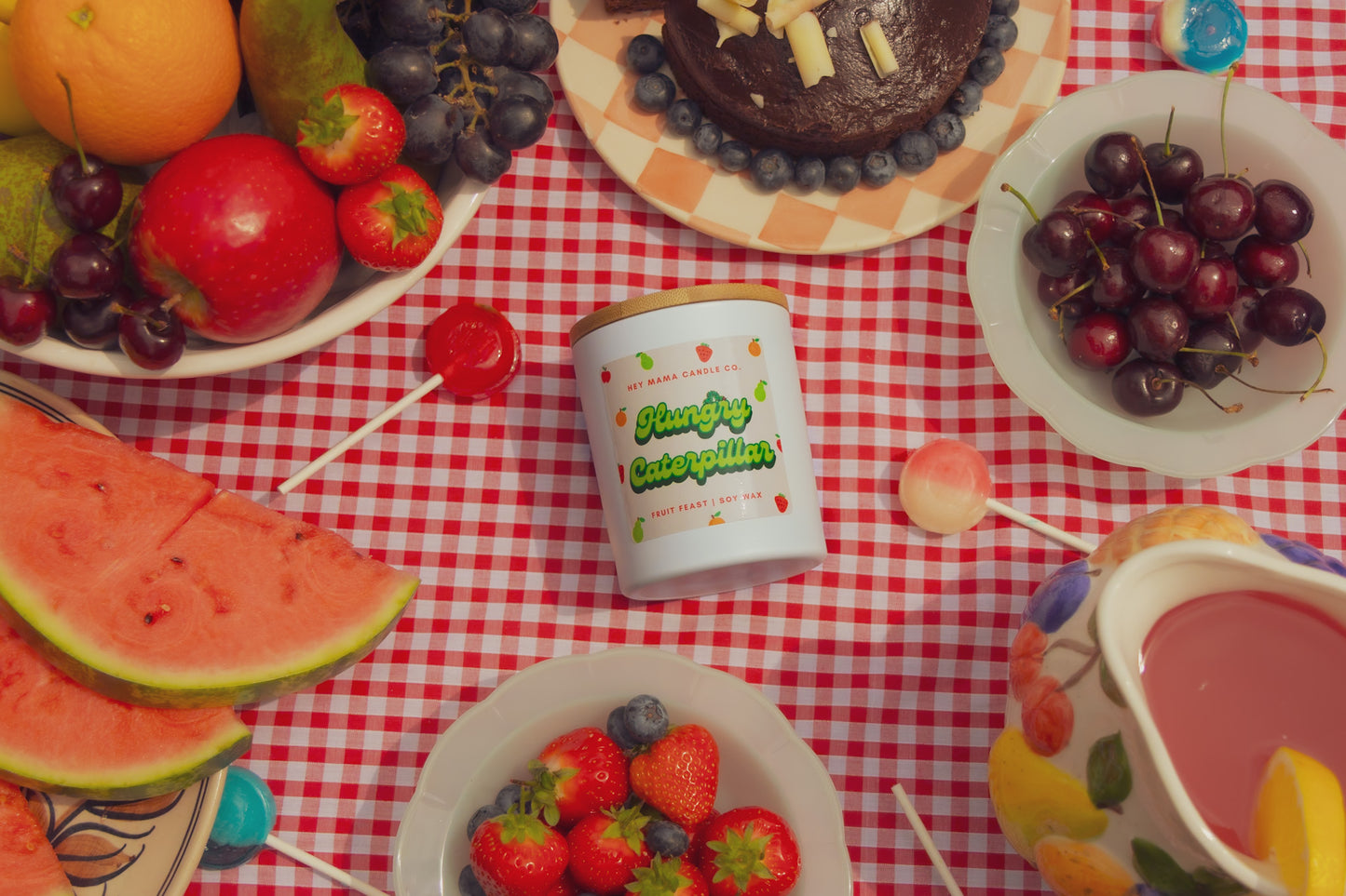 Hungry Caterpillar Candle