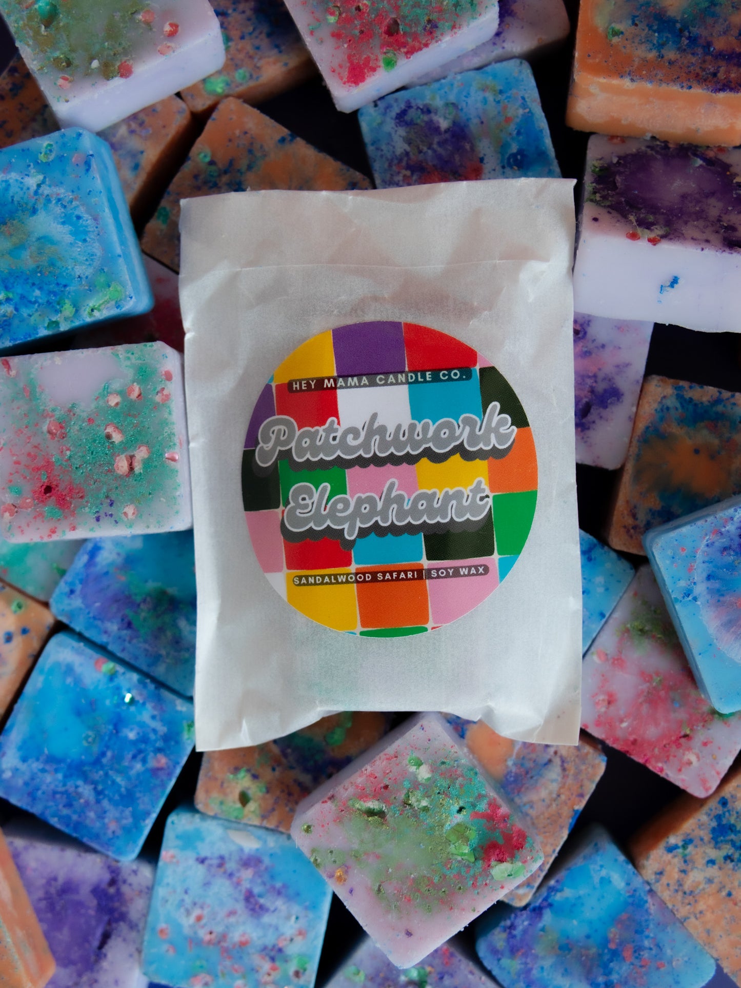 Patchwork Elephant Wax Melts