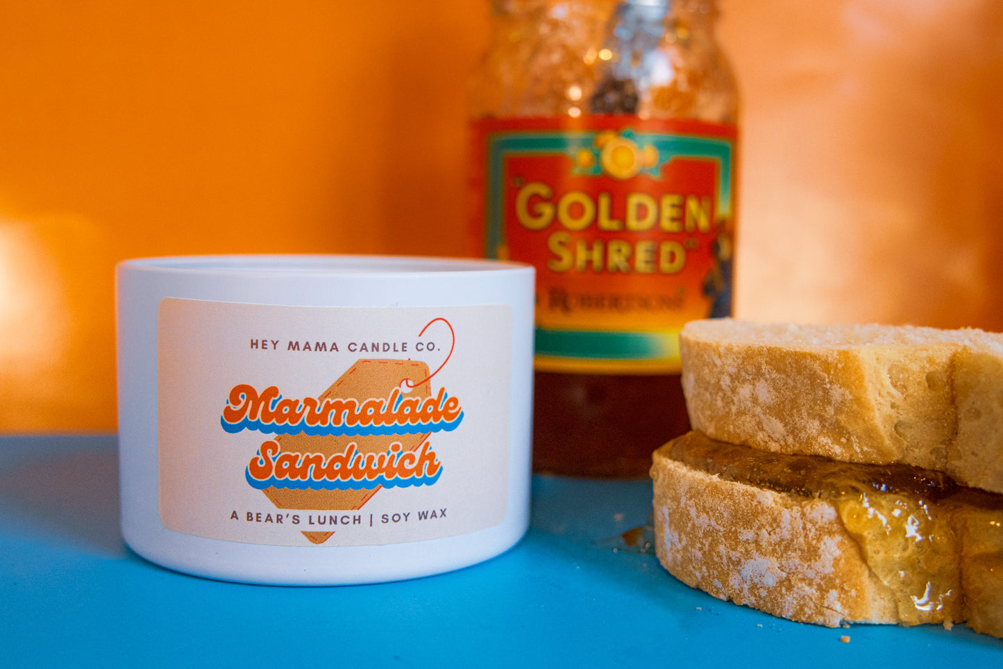 Marmalade Sandwich Candle