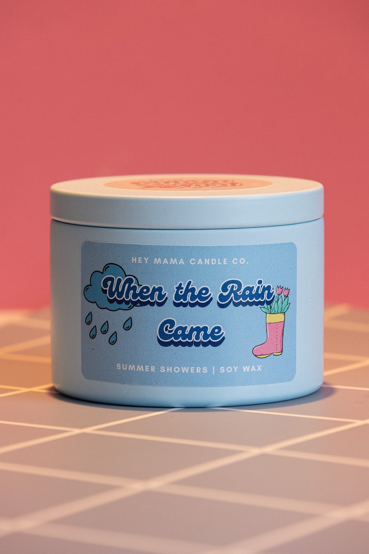 When The Rain Came Soy Wax Candle | Petrichor | Fresh Rain, Moss & Pine